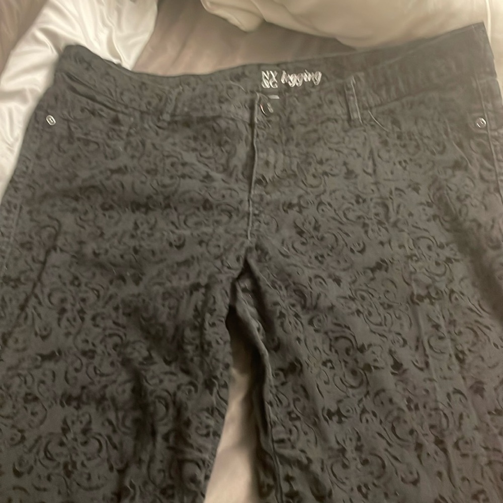black legging like jeans with print see pic